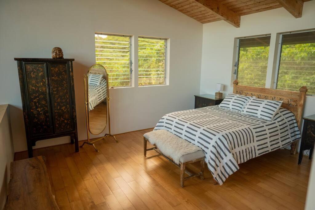 Jungle Haven Ocean Front Eco Villa On Fruit Farm Pahoa Exteriör bild